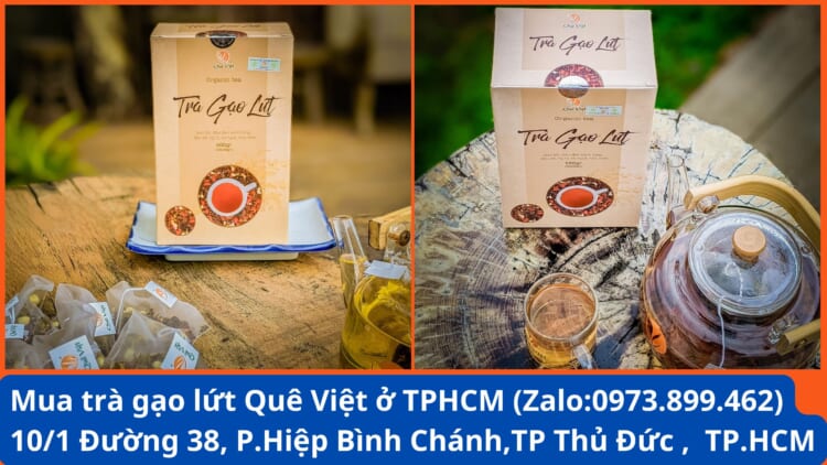 Mua Trà gạo lứt quê việt ở đâu thủ đức , TPHCM