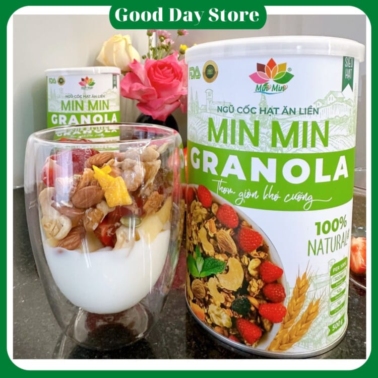 Review Ngũ Cốc Siêu Hạt Granola Min Min - Lựa Chọn Dinh Dưỡng Tuyệt Vời Cho Sức Khỏe