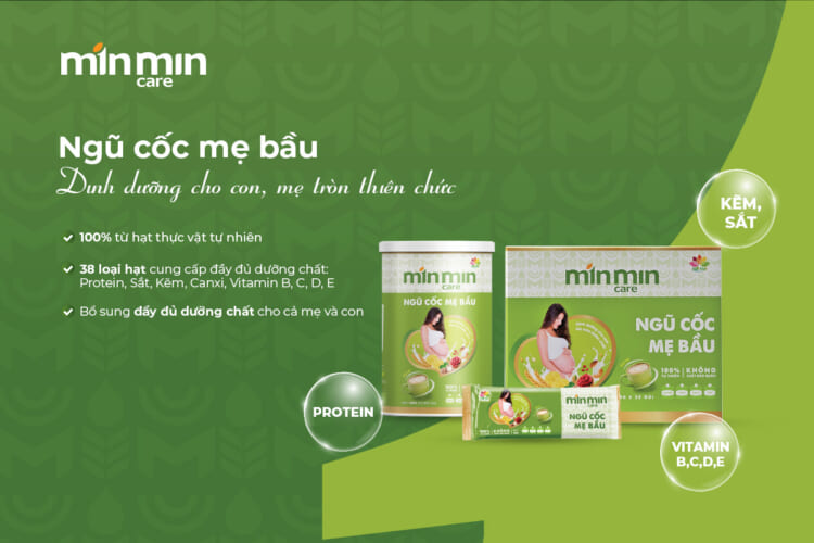 Review Ngũ Cốc Bầu Min Min Care: Sản Phẩm Dinh Dưỡng Tốt Cho Mẹ Bầu