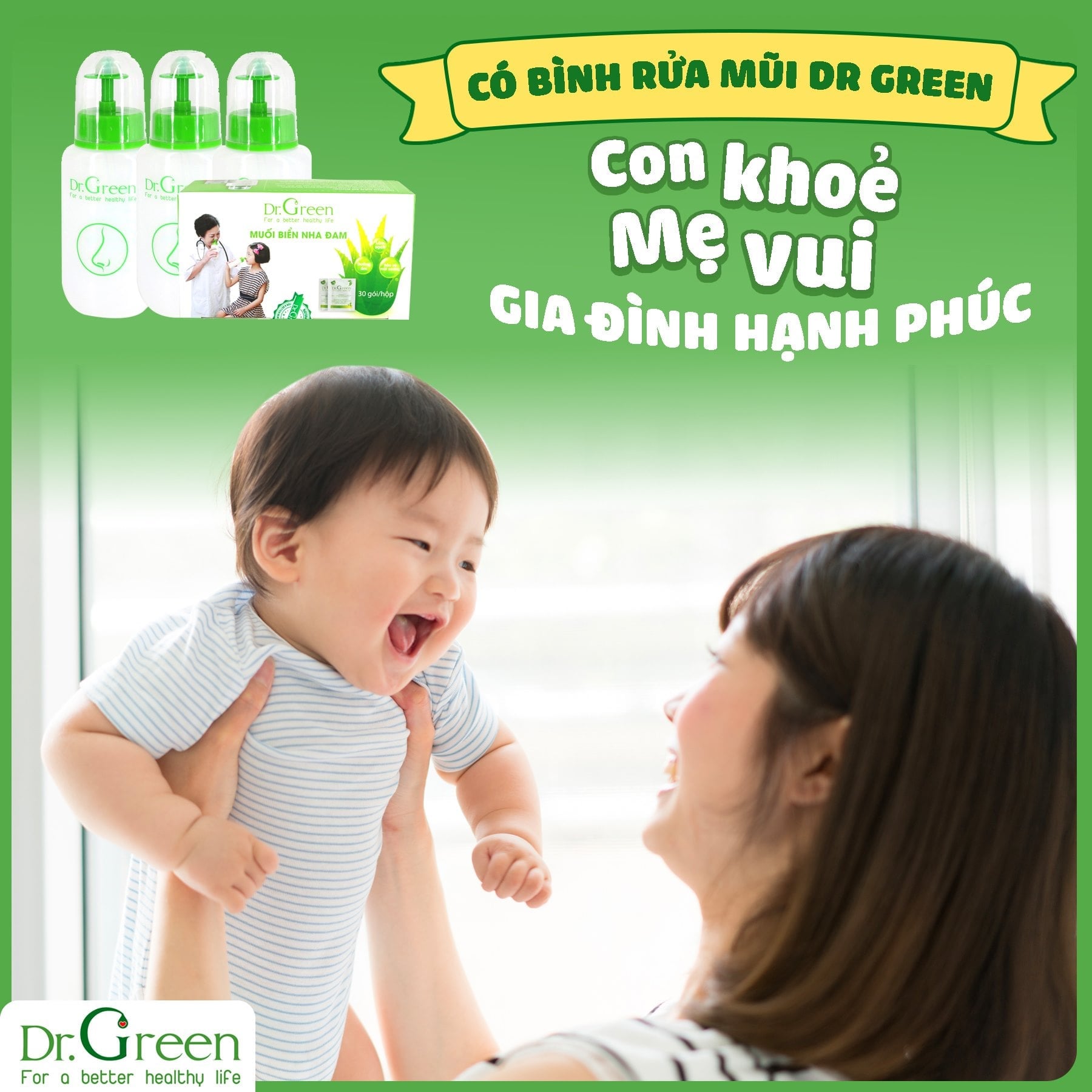 Mua bình rửa mũi Dr Green ở Bình Thạnh TPHCM