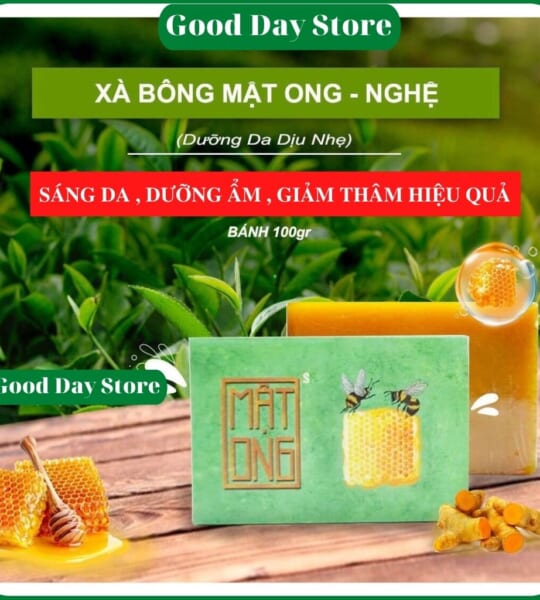 Xà phòng nghệ mật ong sinh dược