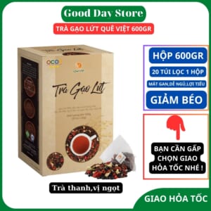 Trà gạo lứt tốt cho gan và thận