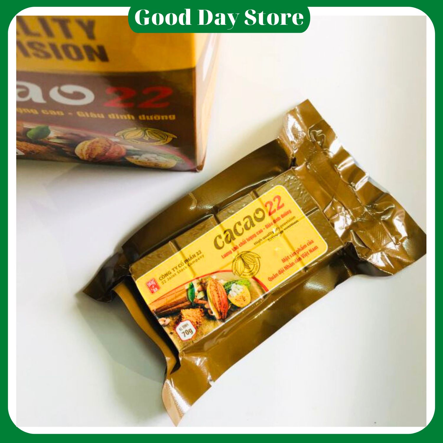 Lương Khô Quân Đội Cacao